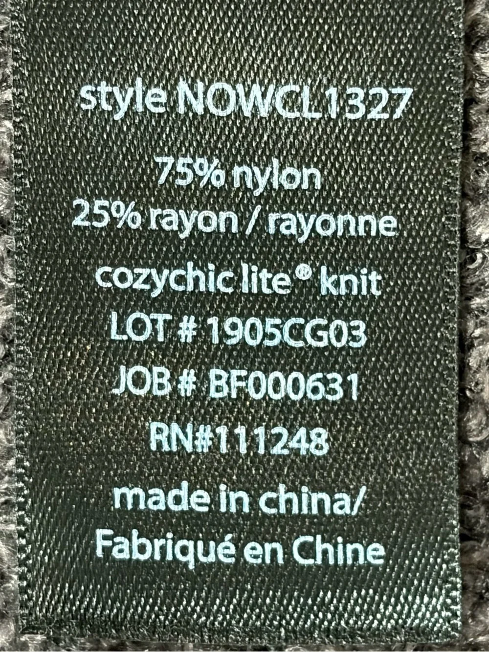 Barefoot Dreams CozyChic Lite® Open-Front Brown Cardigan Sweater (S)